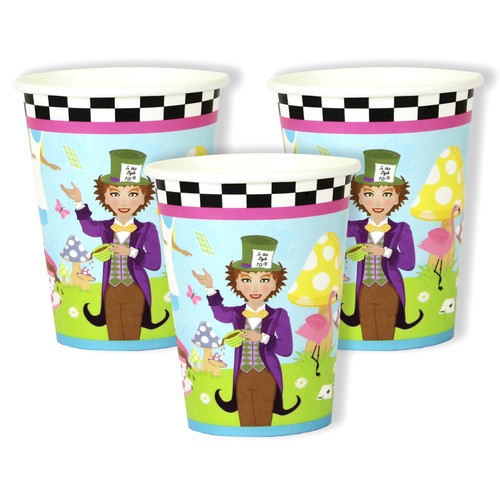 Wacky Wonderland / Alice in Wonderland Party Plates Cups Decorations ALL - Picture 4 of 4