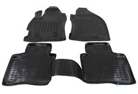 GummifußMatten Gummimatten 3D Passend FüR Ford Mondeo 2000-2007 4 Tlg