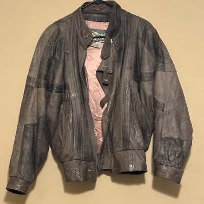 The Leather Ranch Du Cuir × Rare × Vintage leather jacket bomber