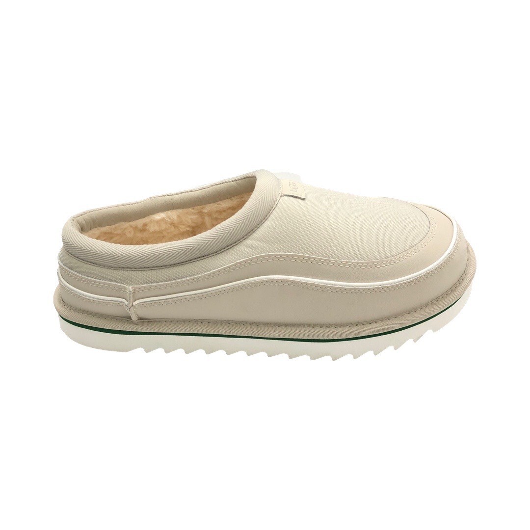UGG MEN’S TASMAN MOLDED LOGO SLIPPERS UGG Tasman Chopd Logo Slip On Slippers -Cobble Gray Suede  main image 4