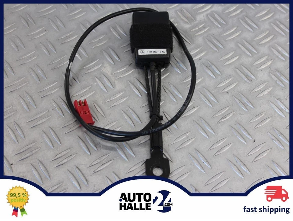 108811 Front Left Seat Belt Buckle 1698601769 Mercedes-Benz B 200 Autotronic 245 - Image 3 of 4