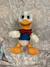 Vintage Mattel Arco Toys Disney Company Donald Duck Sailor Suit 12" Plush