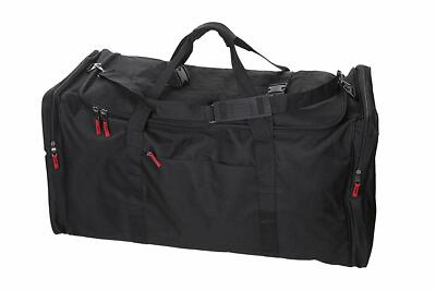 Large Camp Soft Trunk - Black, Size: 42 x 18 x 20, 15,120 Cu. Inch