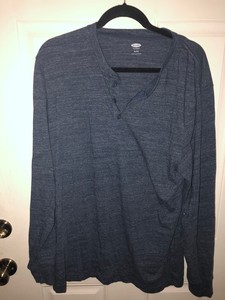 2 Mens Old Navy Long Sleeve Henley 