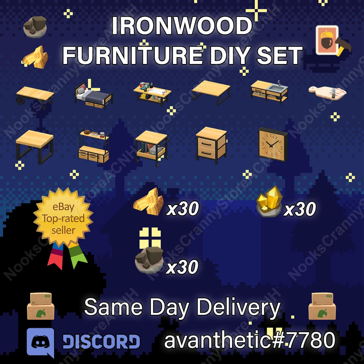 ironwood dresser animal crossing