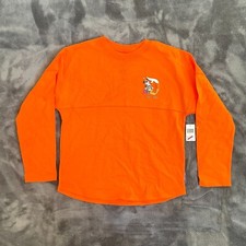 Disney World Halloween 1955 Orange Minnie Mouse Cotton Sweaters Kid's Size M
