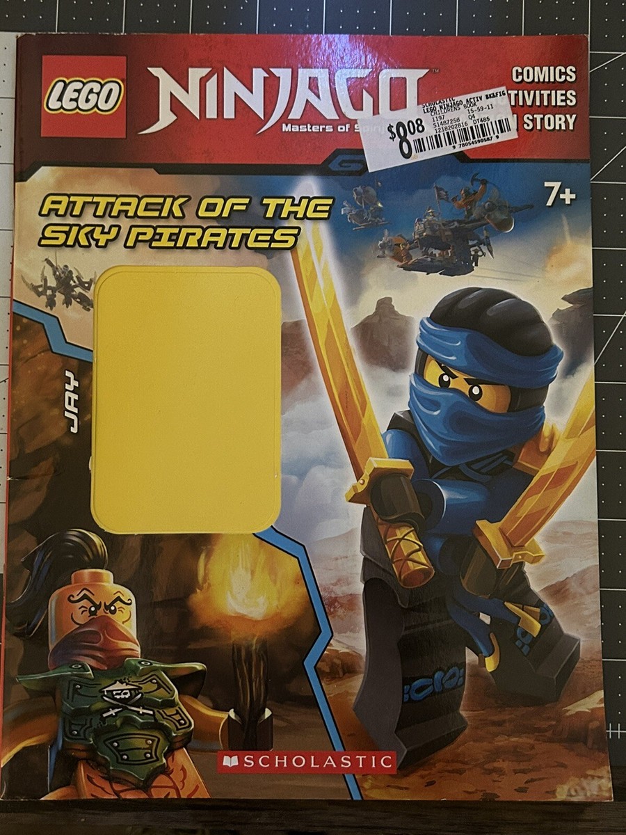 Lego Ninjago: Attack Of The Sky Pirates Activity Book Paperback