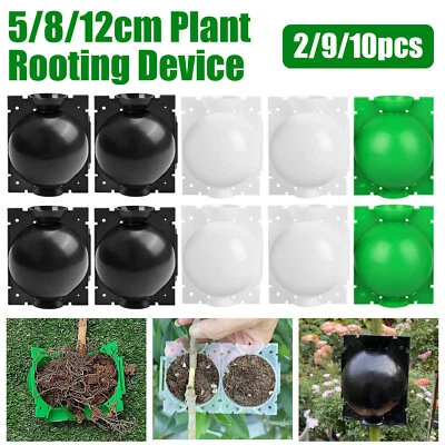 10X High Pressure Propagation Plant Rooting Device Ball Box Growing Graft Garden