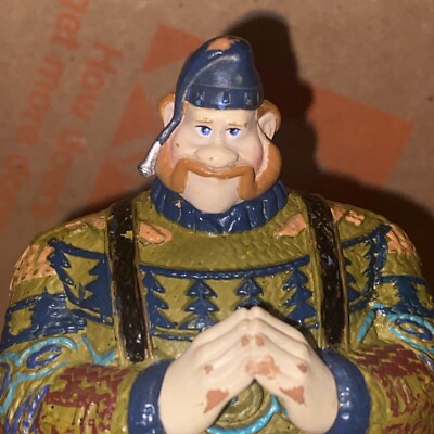 Disney s Frozen Vinyl Figure Oaken Shop Owner Yoo-Hoo PVC Cake Topper 4''