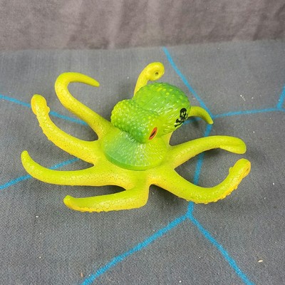green octopus toy