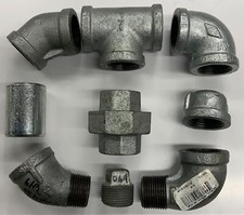 3/4  Assorted 150lb Malleable Galvanized Pipe Fittings