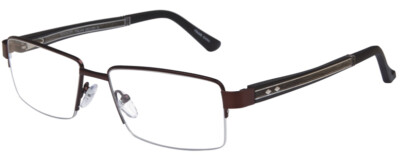 Lot of 2 New Gianni Po Eyeglasses Wood Inlay GPW 3 Brown 55-17-145