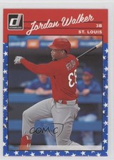2023 Panini Donruss Retro 1990 Variation Independence Day Jordan Walker #241 pe8