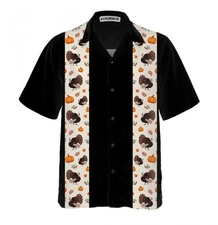 Thanksgiving Turkey Black Thanksgiving Hawaiian Shirt
