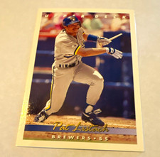 Upper Deck 1993 Pat Listach #253 Rookie Milwaukee Brewers SS Baseball Card. rookie card picture