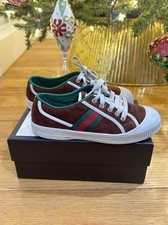 Tenis Gucci Marrón 1977 Niños Tenis Talla 33