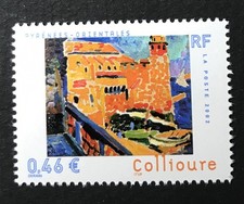 Timbre de France N°3497 "Collioure" / 2002 / Neuf Luxe**