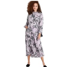 A New Day Women's Green Floral Tiered Maxi Dress Size Small