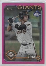 2024 Topps Pro Debut Fuchsia Foil 31/199 Jonah Cox #PD-61 11yh