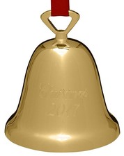 Reed  Barton Goldplated Christmas Bell 2017 Goldplated Bell - Boxed 11219683