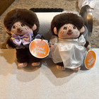 MONCHHICHI HAND PUPPET BRIDE AND USHER PLUSH DOLL — photo 1