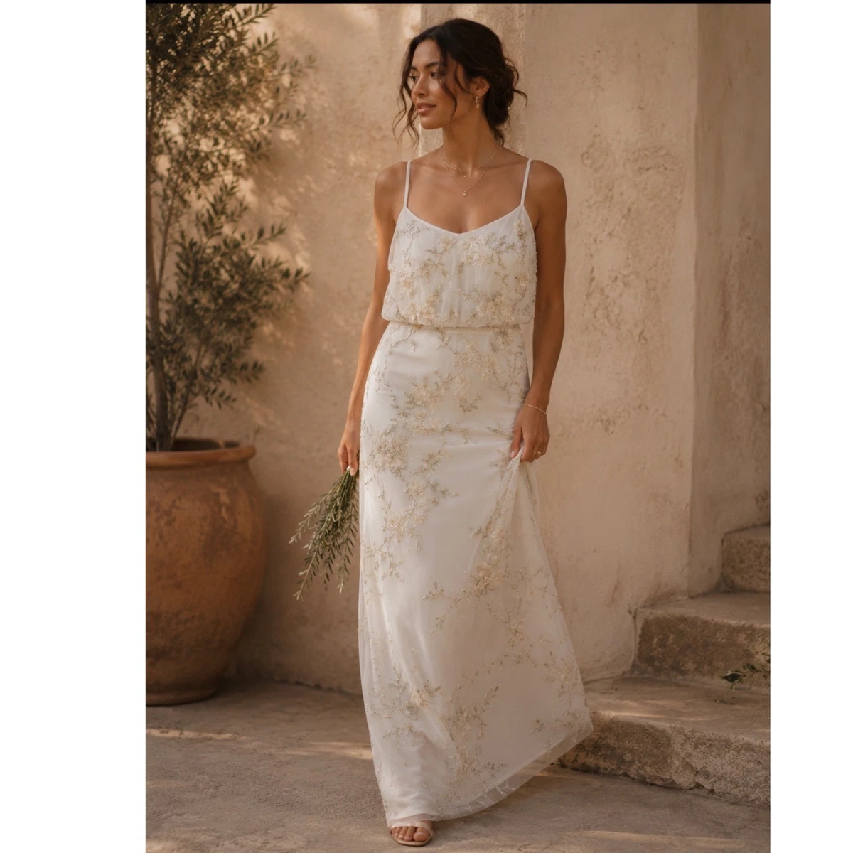 Adrianna Papell Mesh White Dresses for Women for sale | eBay