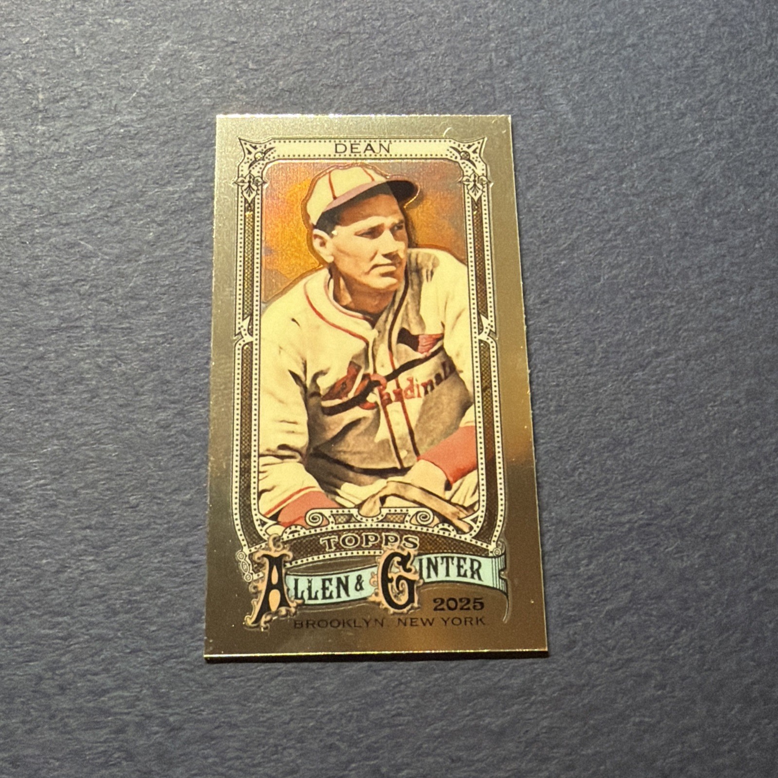 2025 Allen & Ginter #42 Dizzy Dean CHROME MINI Parallel - St. Louis Cardinals