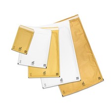 200 x Kite Padded Envelopes - 100mm X 165mm - Gold Colour - Self Adhesive - Air