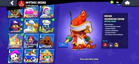 70K TROPHY/ 62 Max Brawler/50Hyper/ 100/100Brawler/7LEG/8Mithic/82 Epic/Starshel