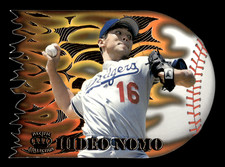 Hideo Nomo Dodgers 1996 Hideo Nomo Collection Pacific Flame Throwers FT-5