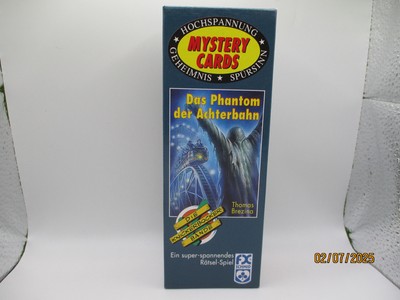 MYSTERY CARDS DAS PHANTOM DER ACHTERBAHN VON FX SCHMID RAR