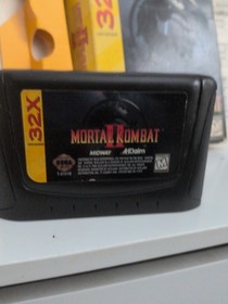 Authentic Mortal Kombat II 2 Mega Drive Genesis Sega 32X NTSC-USA Non Mint Box