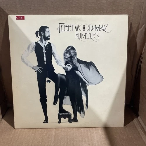 Fleetwood Mac Rumours 1977 LP  W/Lyric Poster BSK3010 (0798) Capitol Master