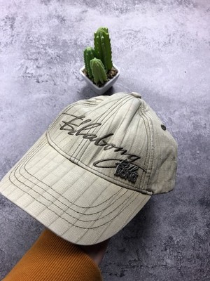 BILLABONG Hype Beach Swimming Serf Big Metal Logo Streetwear Cap Beige OS Size 
