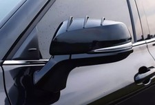Side Mirror Cover For Grand Highlander 2024-2026 Striped Abs Glossy Black 2pc