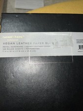Vegan Composition Notepad Leather ￼Russell ...