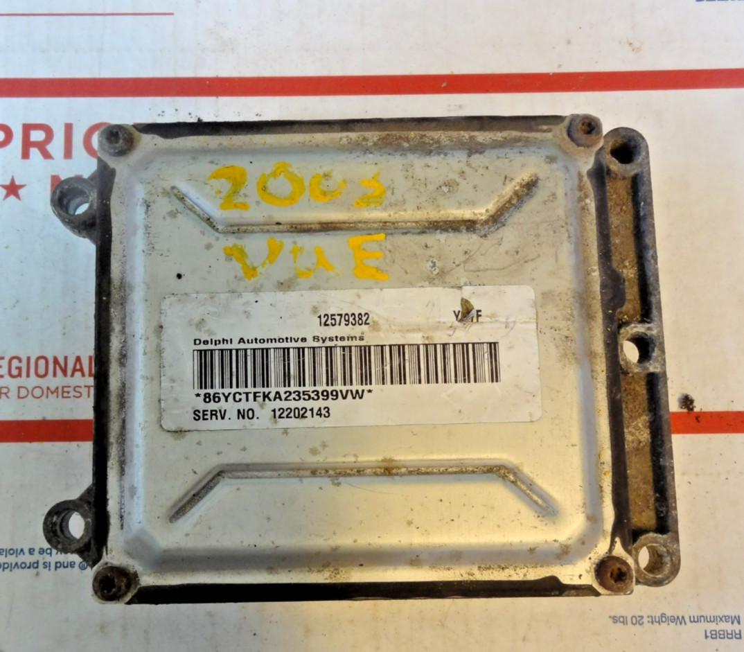 02 03 04 05 06-07 VUE Engine Control Module Computer ECU ECM PCM  12202143