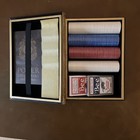 Bee Casino Library Poker Set Inc. 200 Clay Filled Chips, unopened cards & chips — photo 10