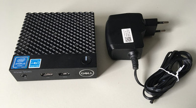 Dell Wyse 3040, 2 GB RAM, 8 GB eMMc, mit WLAN/BT , inkl. Netzteil, neue Batterie
