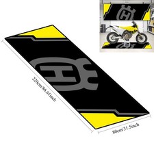 For Husqvarna Motorcycle Garage Mat Heavy-Duty Workshop Carpet 220x80cm