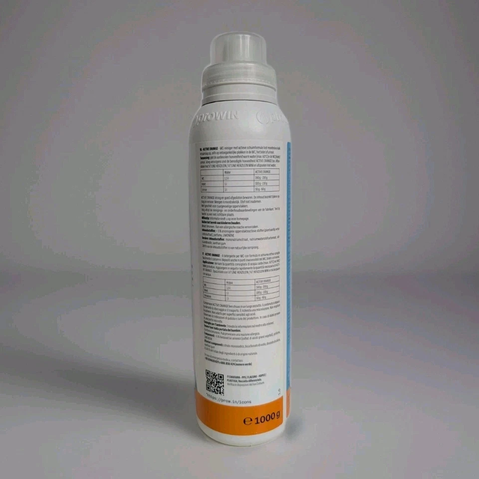 proWIN ACTIVE ORANGE WC-Reinigung Universalschaum 1000ml NEU Orangenduft - Bild 2 von 3