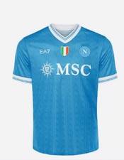 Napoli Home Football Shirt Jersey 25/26 Replica Size 