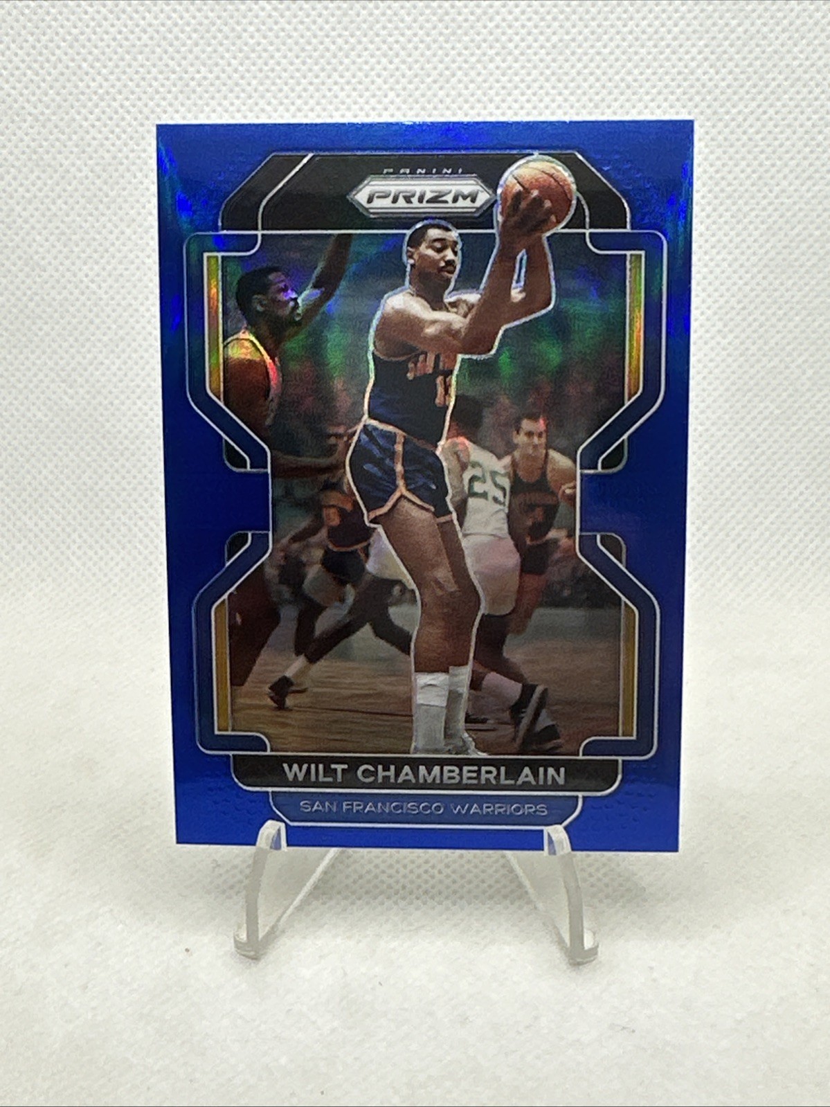 2021 Panini Prizm #260 Wilt Chamberlain /199 (Blue)