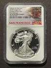 2018-S $1 SILVER AMERICAN EAGLE Limited Edition Set First Release NGC PF70 07579