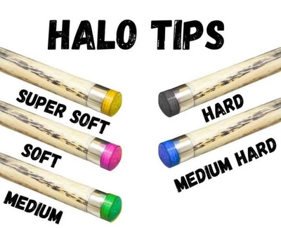 Halo Cue Tips / Hard / Colour Black / Halo Tips - Image 1 of 4