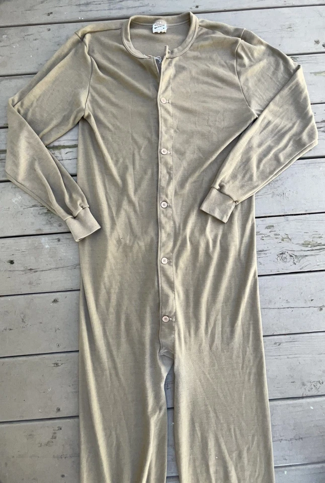 Vintage Cabela’s Thermax Long Johns USA Made 1 Piece Men Sz XL Tall Hunt Outdoor - Image 3 of 4