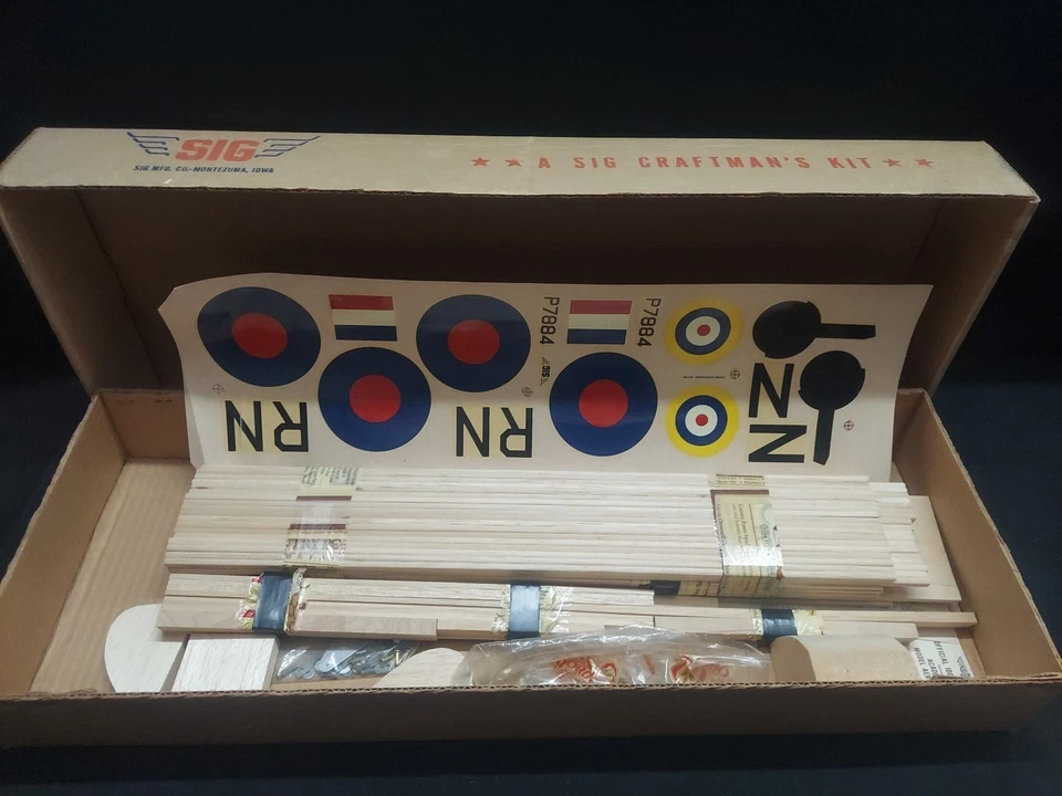 Sig Super mararine Spitfire Scale Controliner - Image 3 of 3