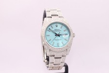 Rolex Datejust 41 Iced Out Platin Zifferblatt 126300