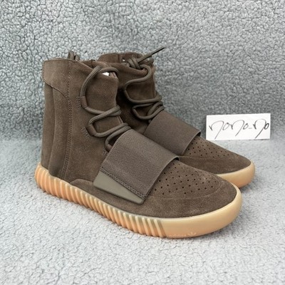 Yeezy Boost 750 Mens 8 Shoe Brown Gum Chocolate Adidas Kanye West 2016 Sneaker 3