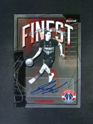 2025-26 Topps Finest Kyshawn George Auto Finest Autographs